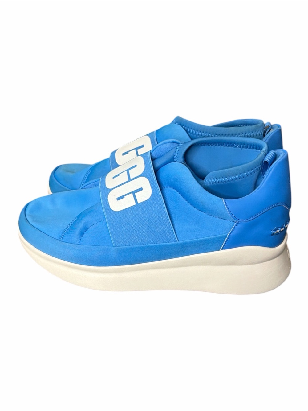 UGG Neutra neon blue slip on sneakers size 7